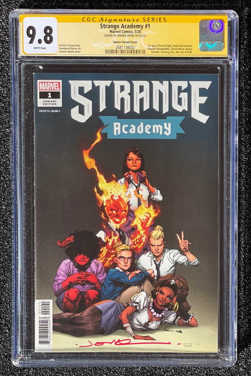 Strange Academy 6 store Virgin Variant 9.8 CGC Graded