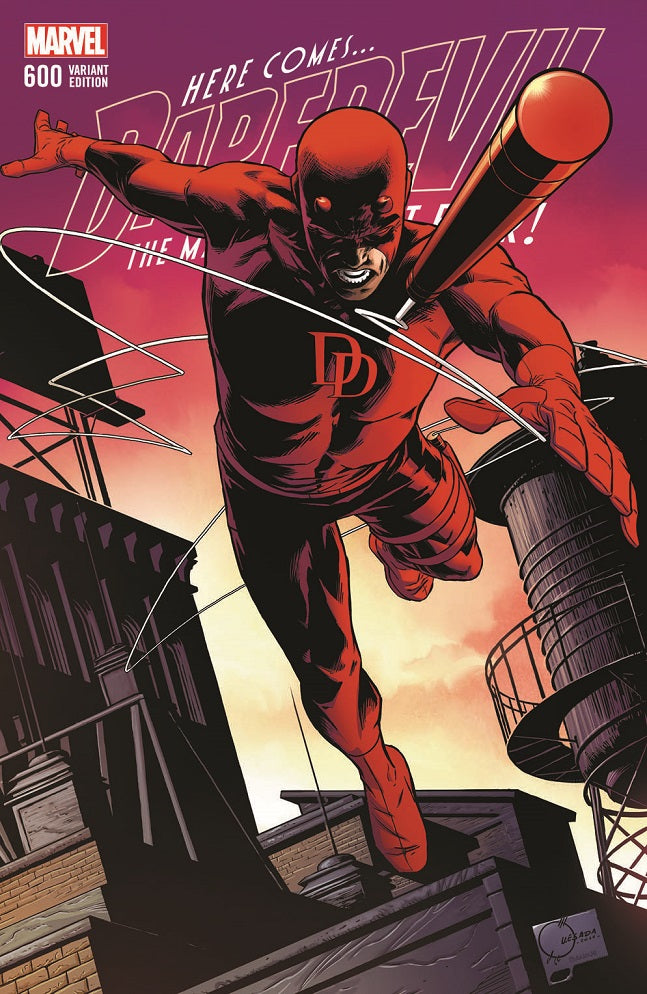 Daredevil #600 KwanChang.com Exclusive signed by Joe Quesada online