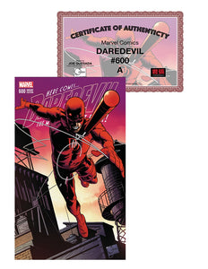 Daredevil # 600 Joe Quesada Retailer Variant