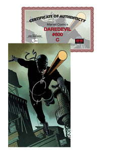 Daredevil # 600 Joe Quesada Retailer Variant