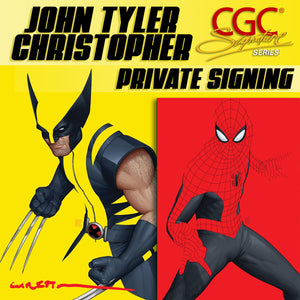 John Tyler Christopher Private Signing